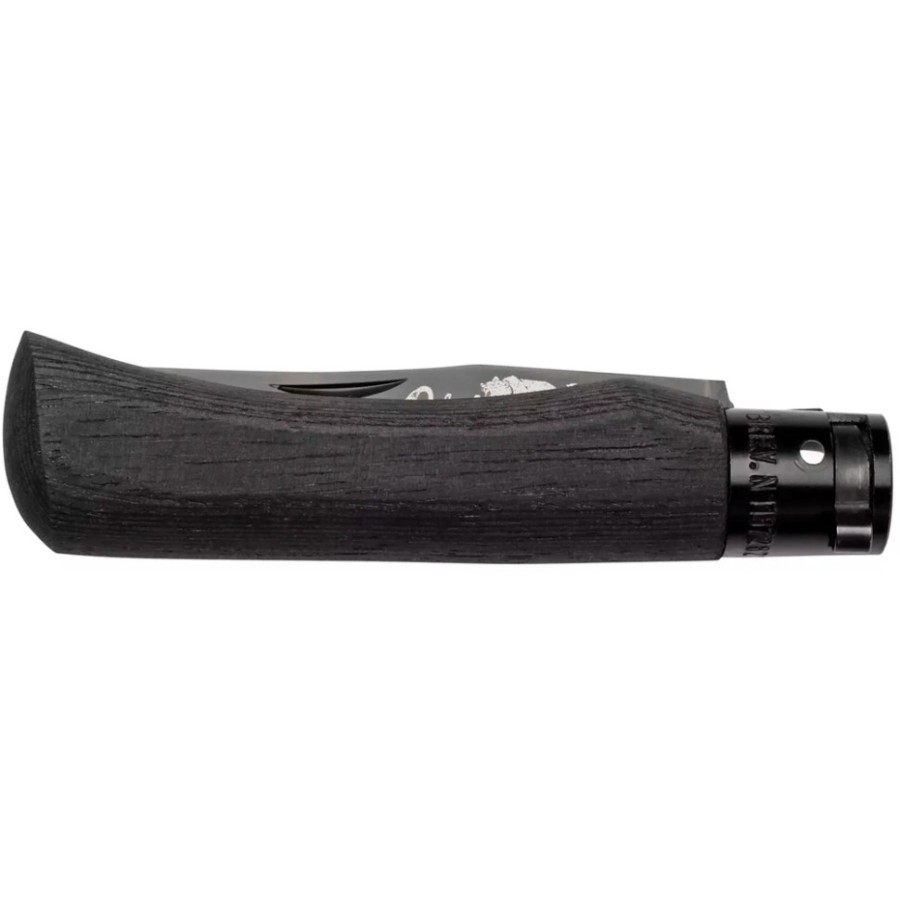 Ніж Old Bear Total Black L, 1.4060 steel, wood handle,, black