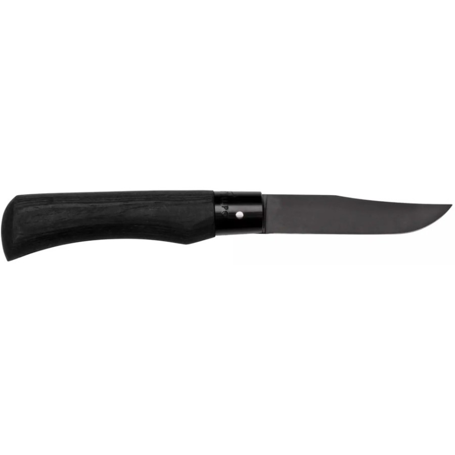Ніж Old Bear Total Black L, 1.4060 steel, wood handle,, black