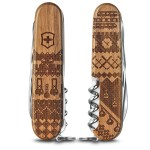 Ніж Victorinox Companion Wood Swiss Spirit LE 2023 91мм,13функ,горіх (Lim.Ed. 12000)