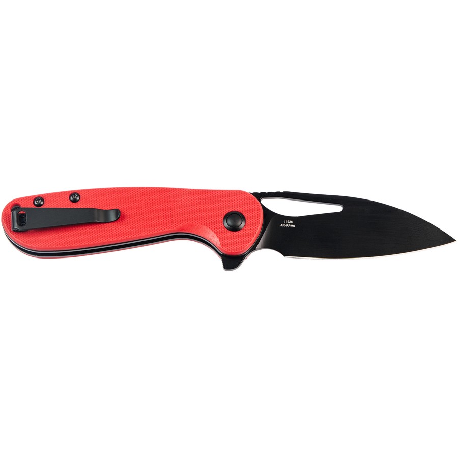 Ніж CJRB Lago BB, AR-RPM9 Steel, G10, red