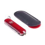 Ніж Victorinox СLASSIC SD напівпрозорий червоний 0.6223.T