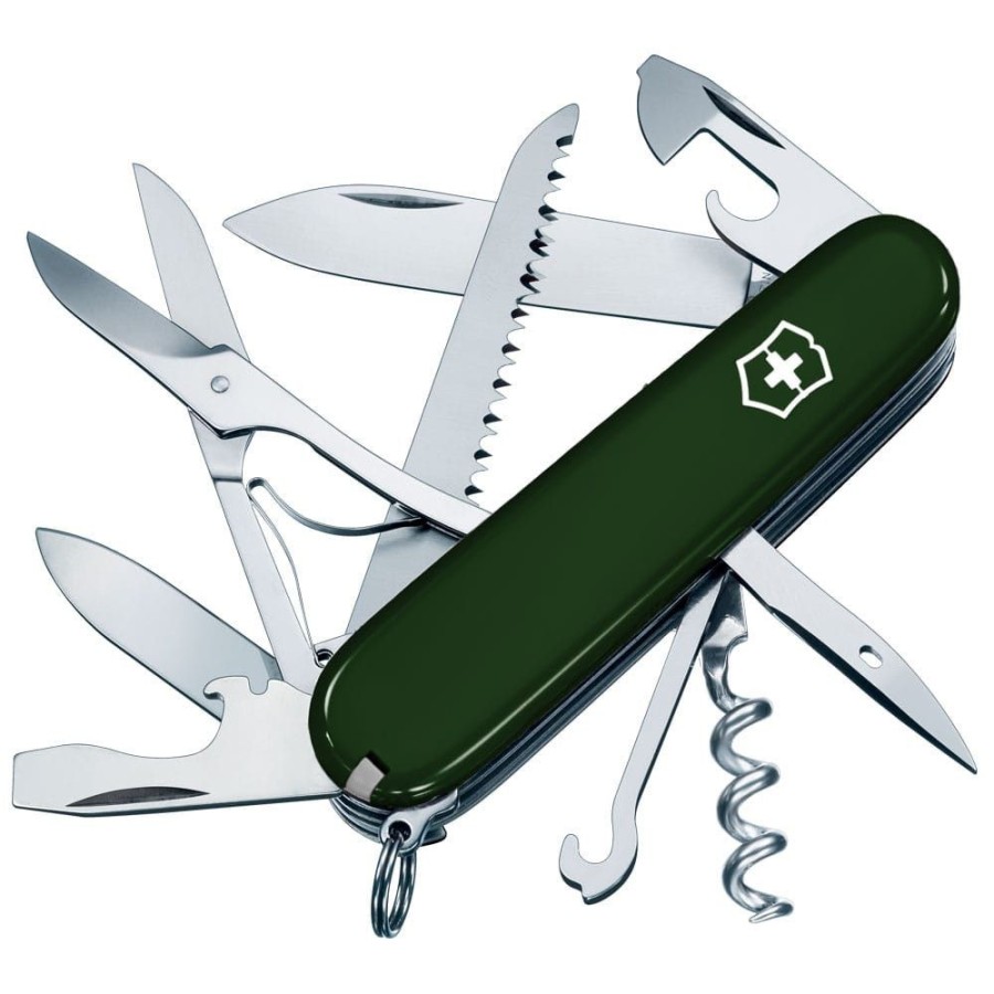Ніж Victorinox Huntsman 91мм,15функ,зел