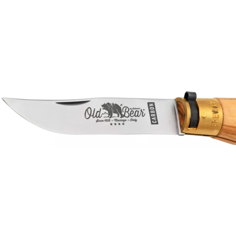 Ніж Old Bear Classic XL, C70 steel, Olive wood