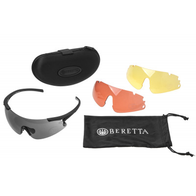 Окуляри "Beretta" Race Shooting Glasses з 3 змінними лінзами