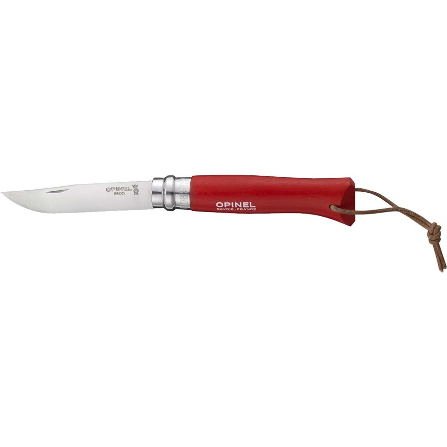 Нож Opinel №8 "Adventurer" VRI Inox красный