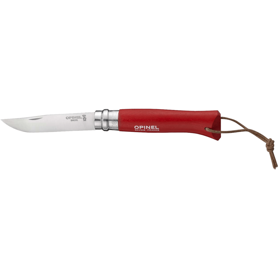 Нож Opinel №8 "Adventurer" VRI Inox красный