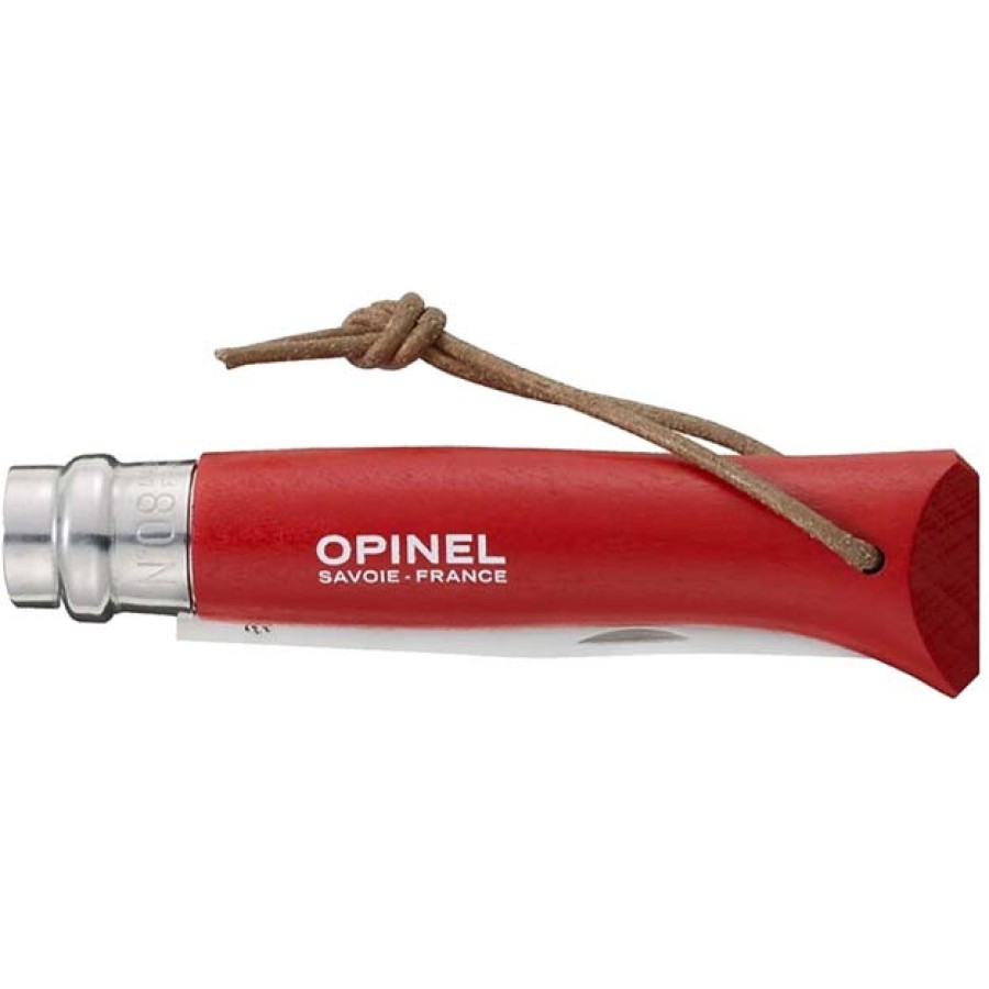 Нож Opinel №8 "Adventurer" VRI Inox красный