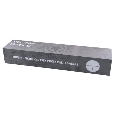 Приціл оптичний Vector Optics Continental 1.5-9x42 (30 mm) illum. SFP