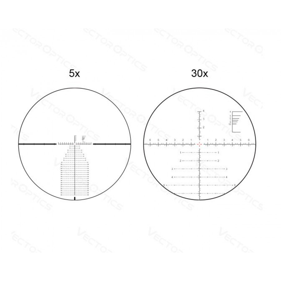 Приціл оптичний Vector Optics Continental 5-30x56 (34mm) illum. FFP Ranging