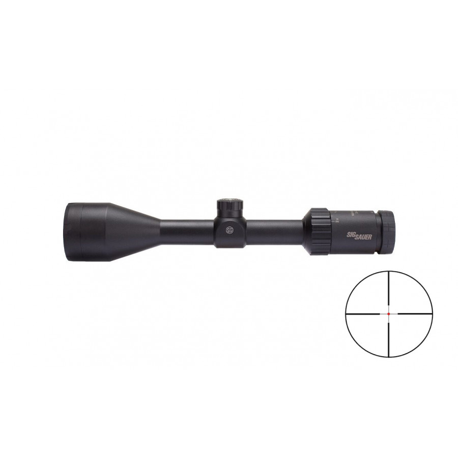 Приціл оптичний Sig Optics Whiskey 3 3-9x50mm HellFire QuadPlex