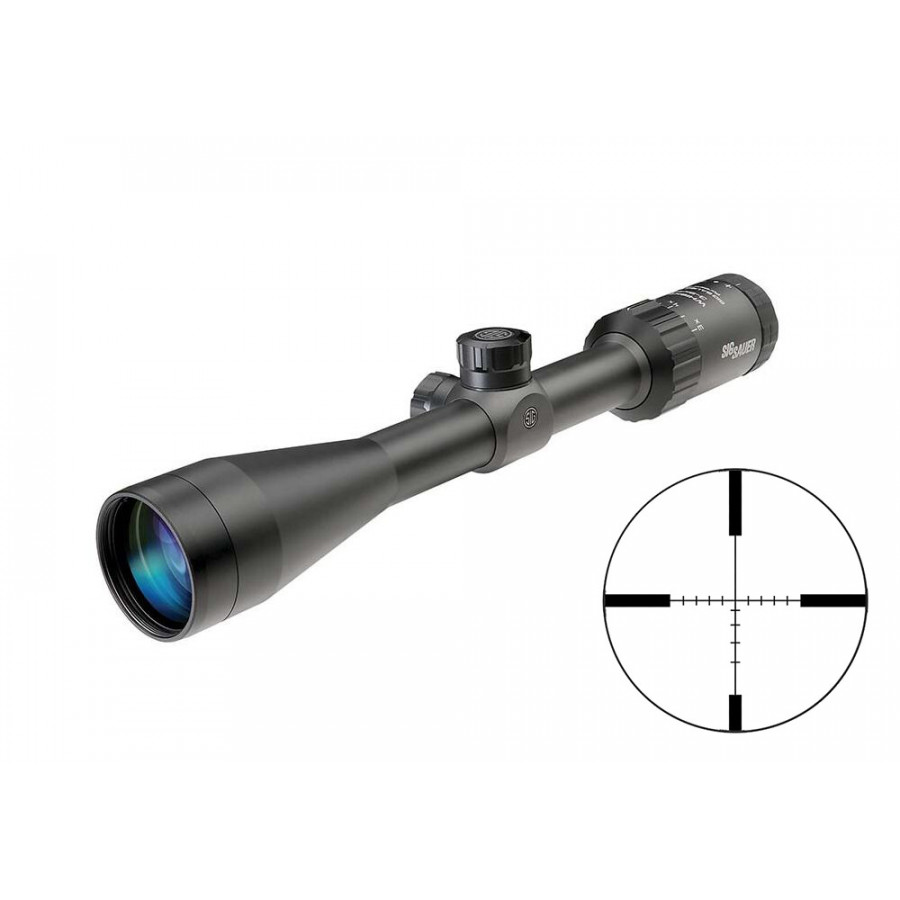 Приціл оптичний SIG Optics Whiskey 3 3-9x40 (25,4 мм) SFP, BDC-1 QUADPLEX