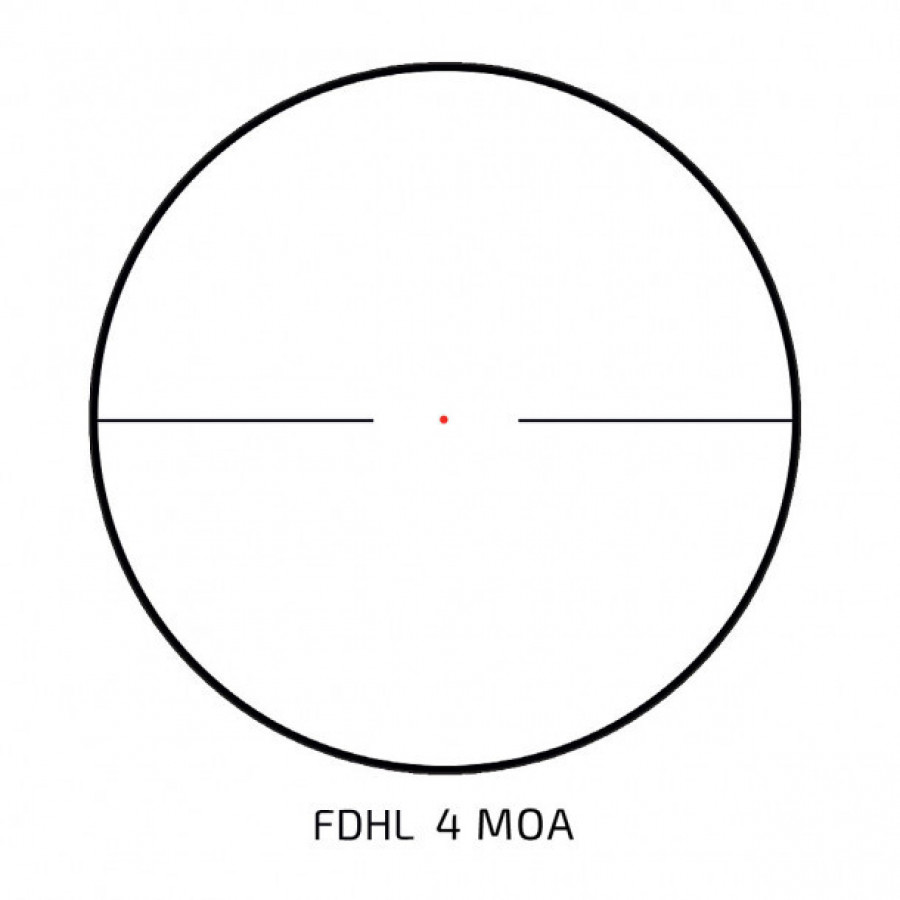 Приціл оптичний Delta DO Titanium 1-5.8x24 FDHL 4MOA