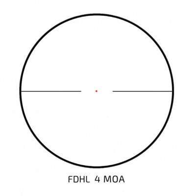 Приціл оптичний Delta DO Titanium 1-5.8x24 FDHL 4MOA