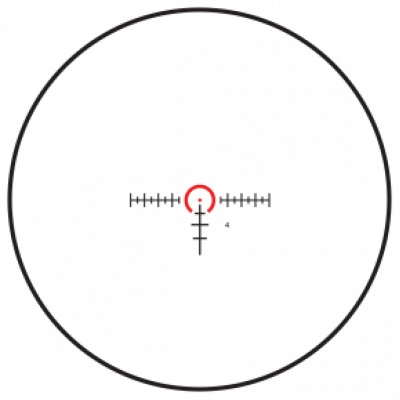 Приціл оптичний Burris RT6 1-6x24 Ball AR illum Matte