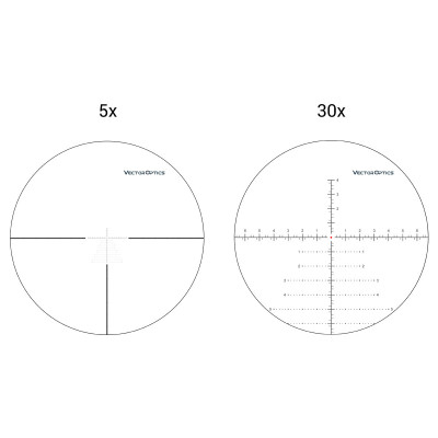 Приціл оптичний Vector Optics Continental 5-30x56 (34mm) illum. FFP Tactical