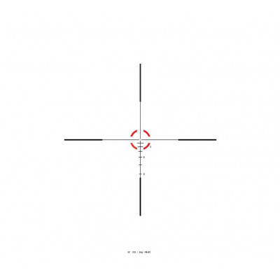 Приціл оптичний TRIJICON Credo 1-6x24 (30 мм) illum. 55gr .223 SFP Red