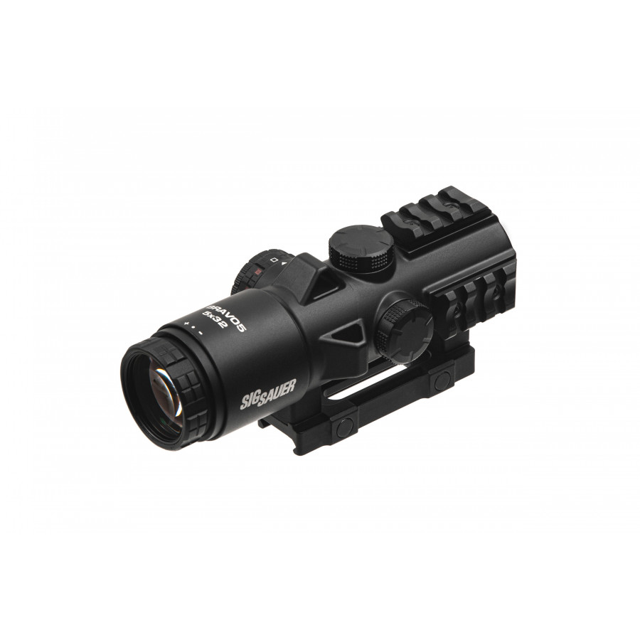 Приціл оптичний Sig Optics BRAVO5 BATTLE SIGHT, 5X32MM HORSESHOE DOT ILLUM RETICLE