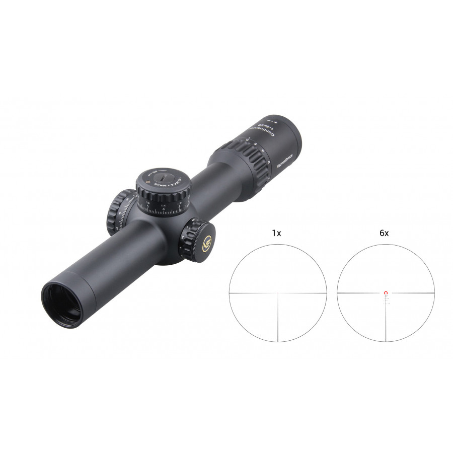 Приціл оптичний Vector Optics Continental 1-6x28 (34mm) illum. FFP Tactical