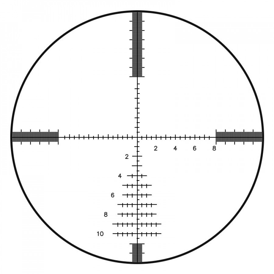 Приціл оптичний Bushnell 3-12-х44 '' Elite Tactical '' MG2DMR, 1 Mill, 30mm