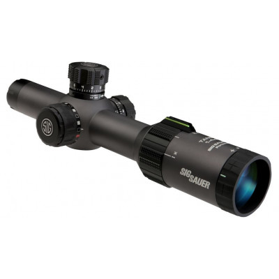 Приціл оптичний Sig Optics TANGO4 1-4x24mm, 30mm, FFP, MRAD ILLUM RETICLE, 0.2 MRAD ADJ, GRAPHITE