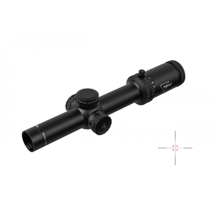 Приціл оптичний TRIJICON Credo 1-6x24 (30 мм) illum. MRAD Segmented Circle FFP Red