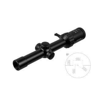 Приціл оптичний KAHLES K 18i 1-8x24 (30 mm) SFP illum. IPSC