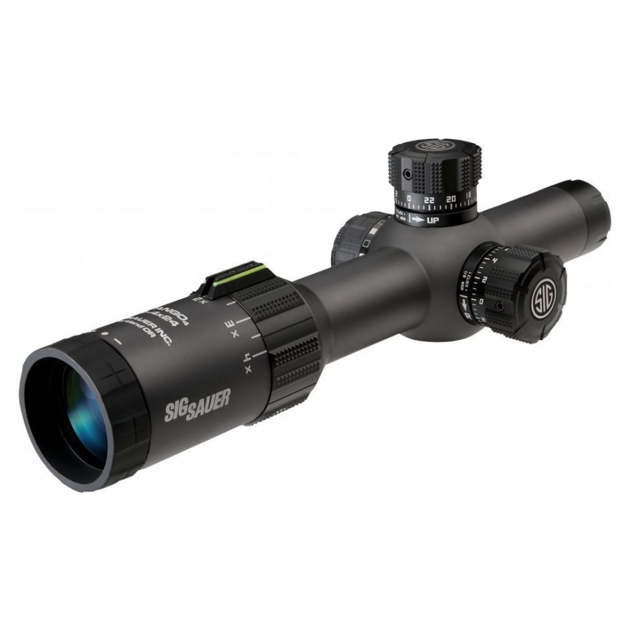 Приціл оптичний Sig Optics TANGO4 1-4x24mm, 30mm, FFP, MRAD ILLUM RETICLE, 0.2 MRAD ADJ, GRAPHITE