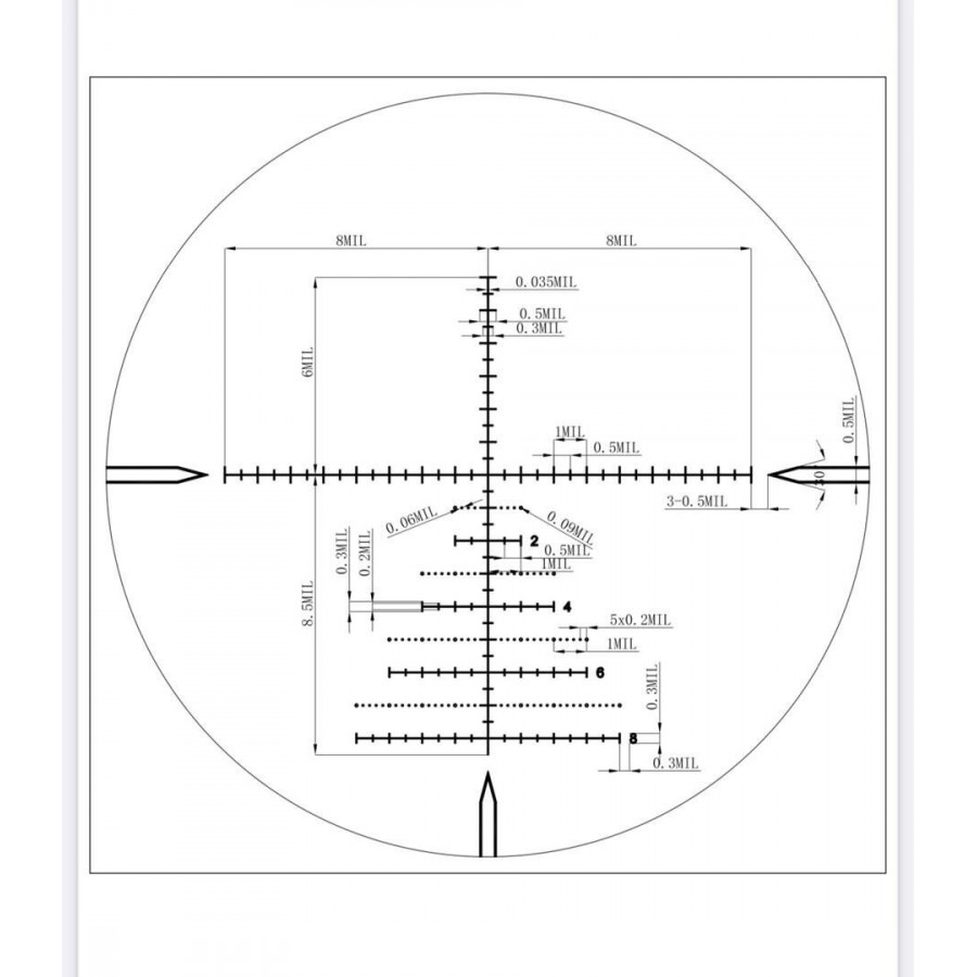 Приціл оптичний Vector Optics Marksman 6-24x50 (30mm) FFP