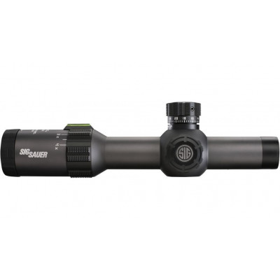 Приціл оптичний Sig Optics TANGO4 1-4x24mm, 30mm, FFP, MRAD ILLUM RETICLE, 0.2 MRAD ADJ, GRAPHITE