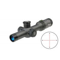 Приціл оптичний Sig Optics TANGO4 1-4x24mm, 30mm, FFP, MRAD ILLUM RETICLE, 0.2 MRAD ADJ, GRAPHITE