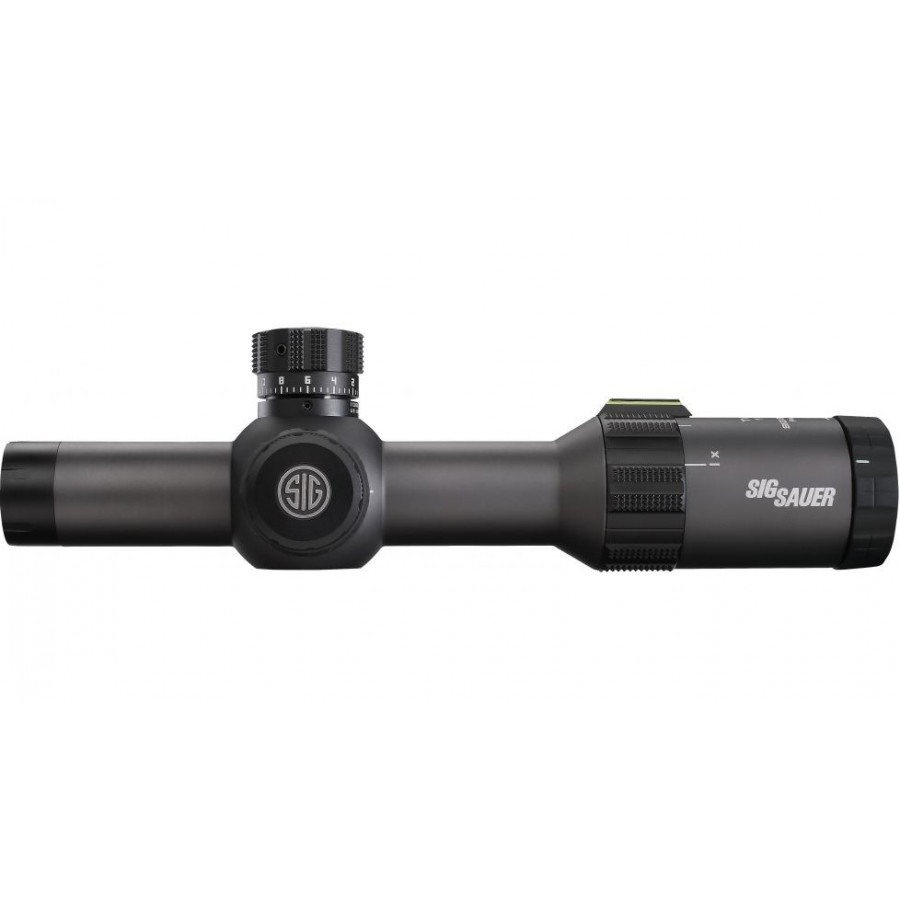 Приціл оптичний Sig Optics TANGO4 1-4x24mm, 30mm, FFP, MRAD ILLUM RETICLE, 0.2 MRAD ADJ, GRAPHITE