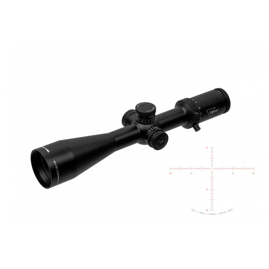 Приціл оптичний TRIJICON Tenmile HX 5-25x50 (30 мм) illum. MOA Crosshair SFP Red