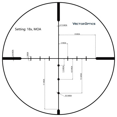 Приціл оптичний Vector Optics Matiz 6-18x44 (25,4 мм) SFP