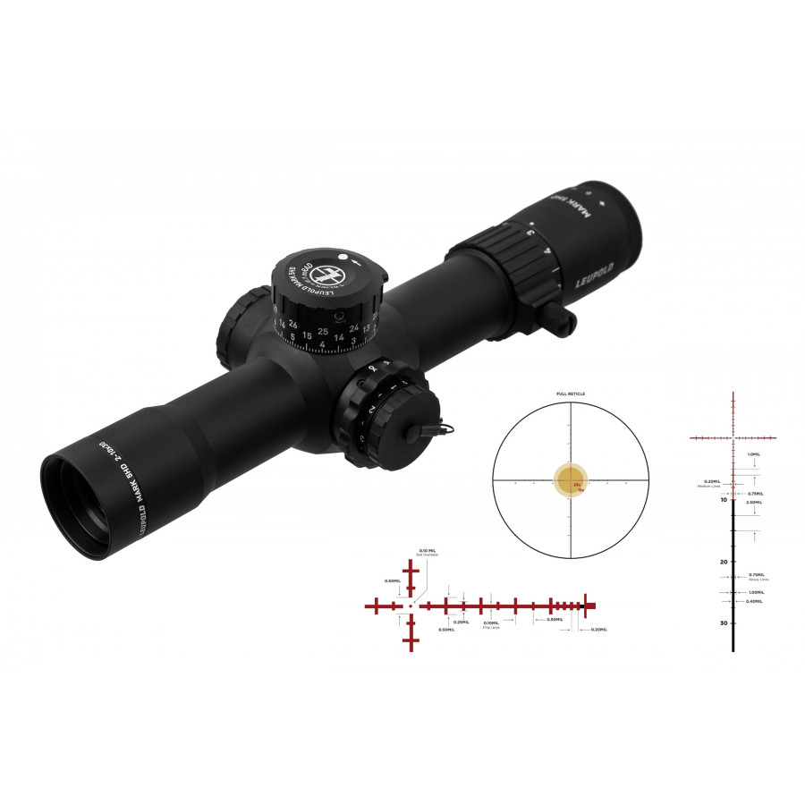 Приціл оптичний LEUPOLD Mark 5HD 2-10x30 (35mm) M5C3 FFP Illum. TMR