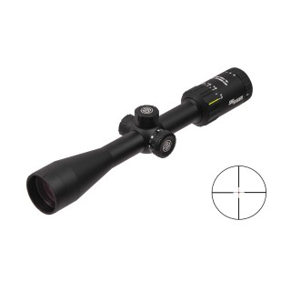 Приціл оптичний SIG Optics Whiskey3, 4-12x40mm, 1 inch, SFP, HELLFIRE QUADPLEX illum.