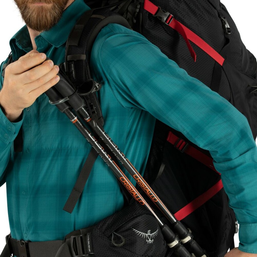 Рюкзак Osprey Aether Plus 70 black - L/XL - чорний