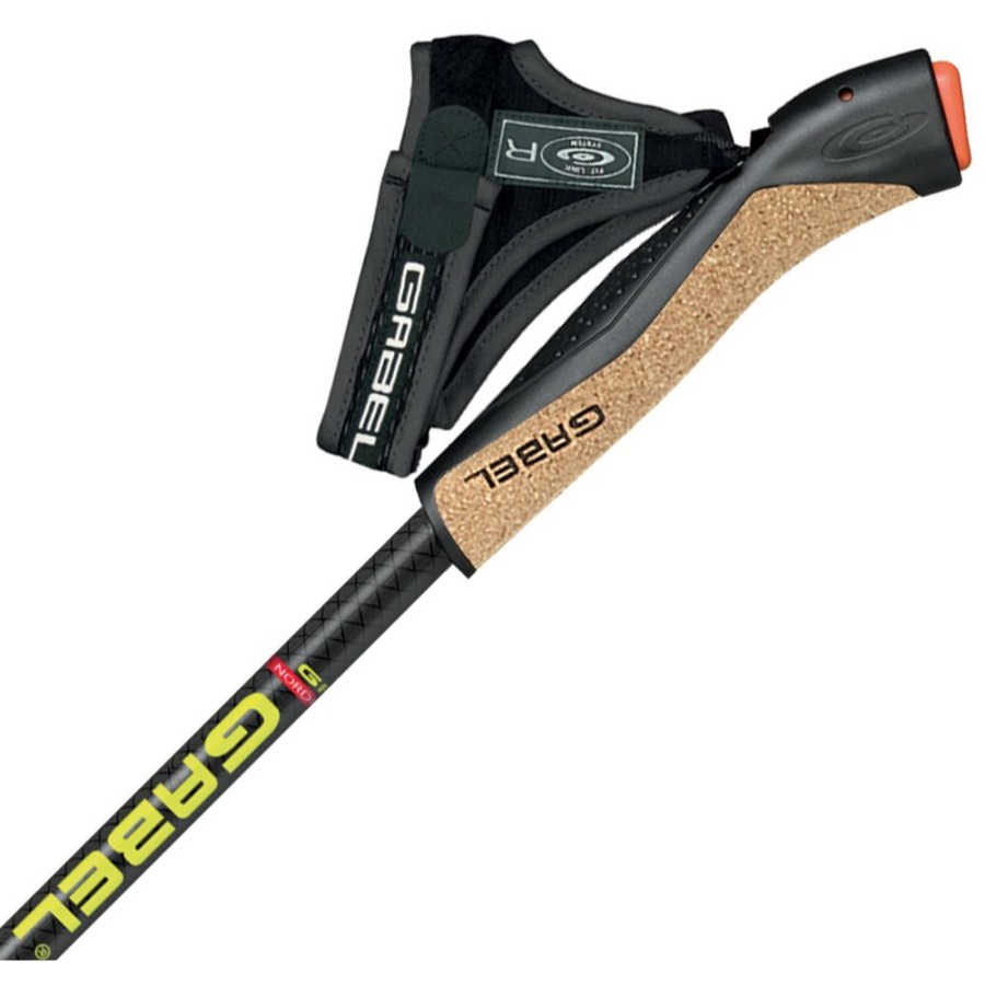 Палиці для скандинавської ходьби Gabel FX-75 Snake Carbon 105 Dual Spike р. 125