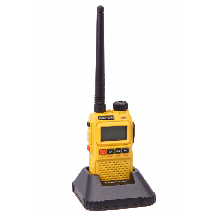 Радіостанція Baofeng UV-3R + yellow