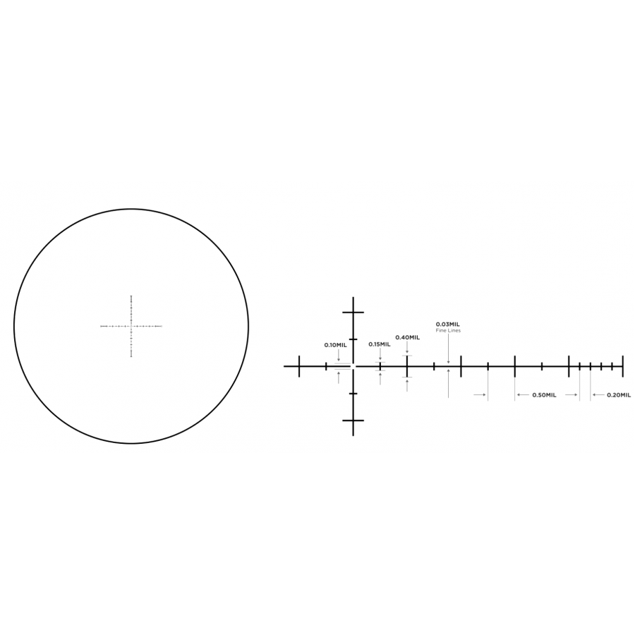 Труба підзорна Leupold Mark4 12-40x60 FFP TMR чорна