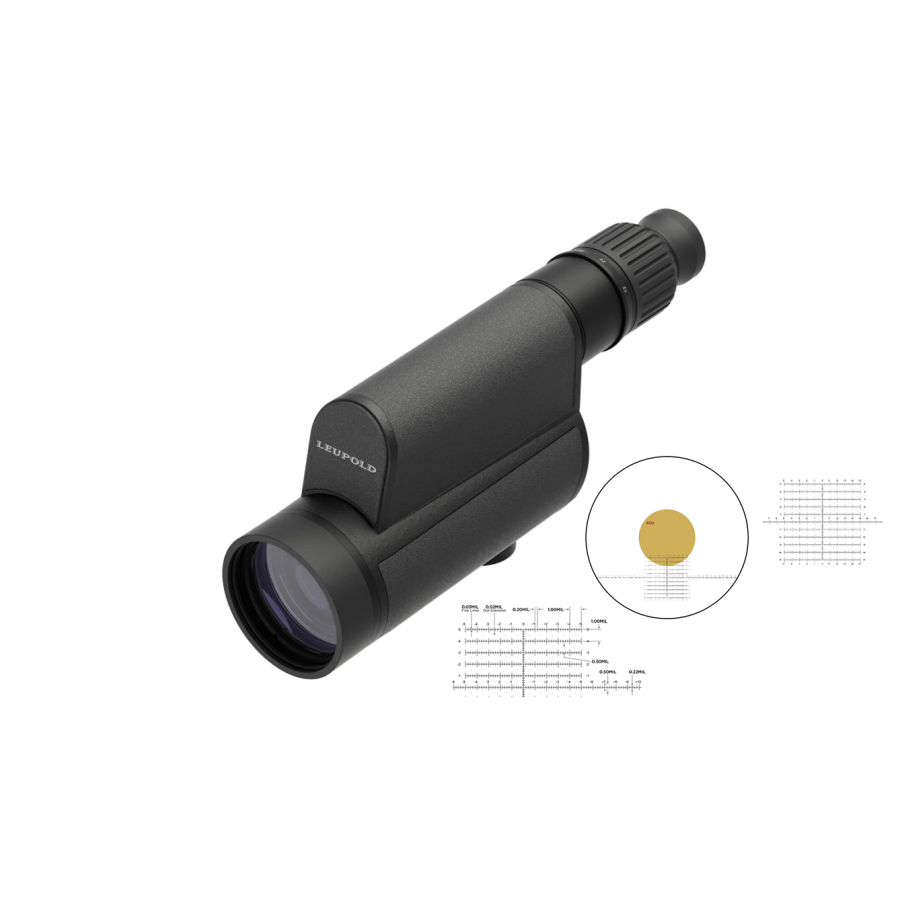 Труба підзорна Leupold Mark 4 12-40x60mm Inverted H-32 чорна