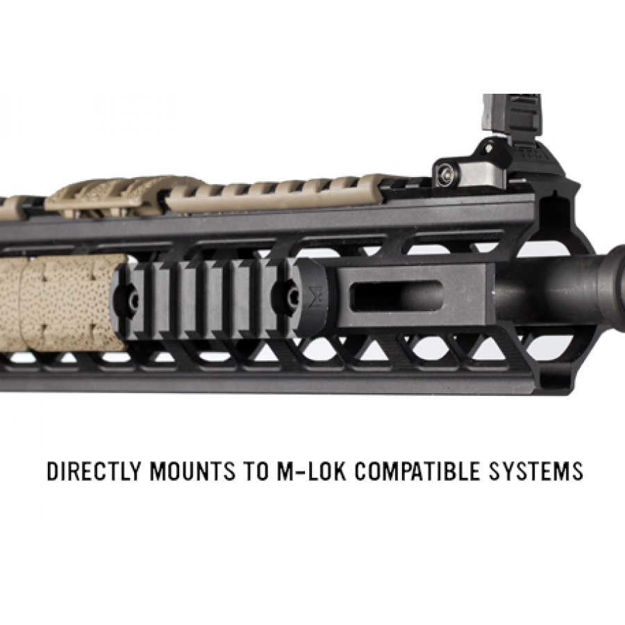 Планка Пікатінні Magpul Polymer 7 Slots M-Lok Systeme - Black