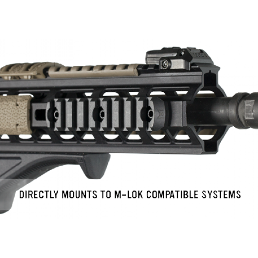 Планка Пікатінні Magpul Polymer 9 Slots M-Lok System - Black