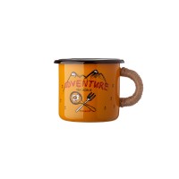 Кружка эмалированная GO ZEE Adventure orange