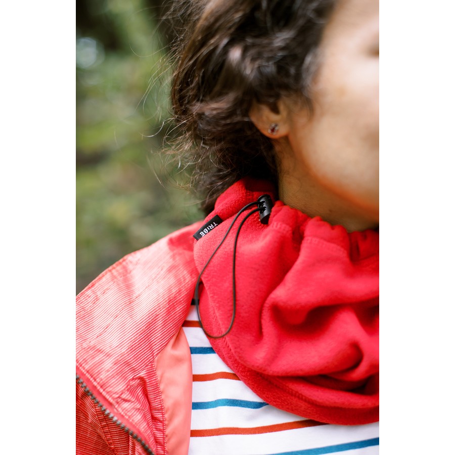 Пов'язка флісова Tribe Neck Warmer з затяжкою T-KF-0020 OS, red