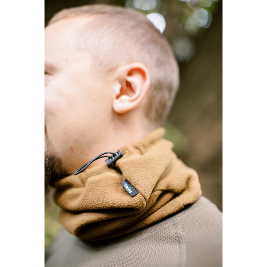 Пов'язка флісова Tribe Neck Warmer з затяжкою T-KF-0020 OS, coyote