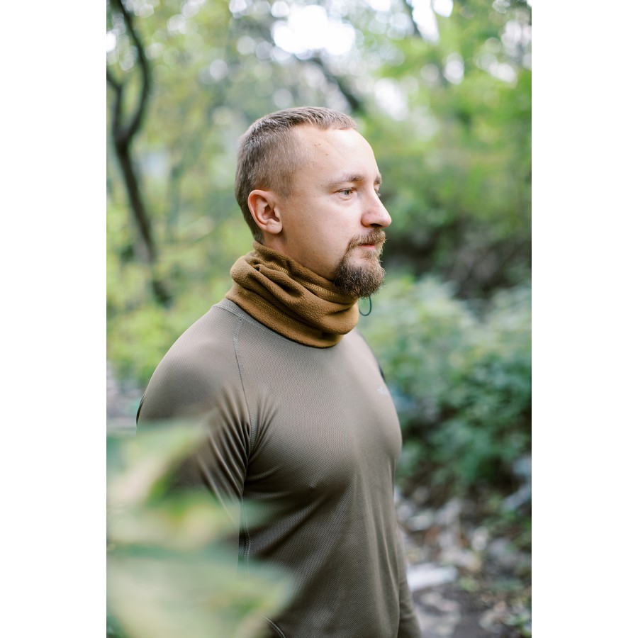 Пов'язка флісова Tribe Neck Warmer з затяжкою T-KF-0020 OS, coyote
