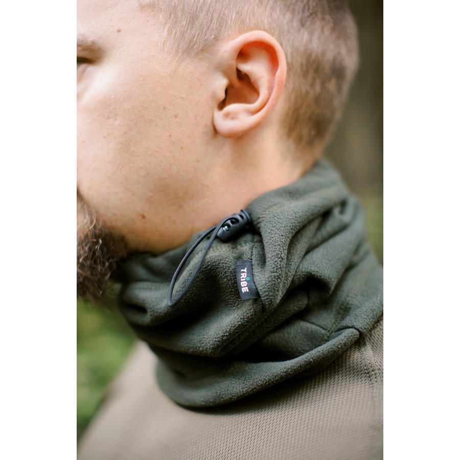 Пов'язка флісова Tribe Neck Warmer з затяжкою T-KF-0020 OS, olive