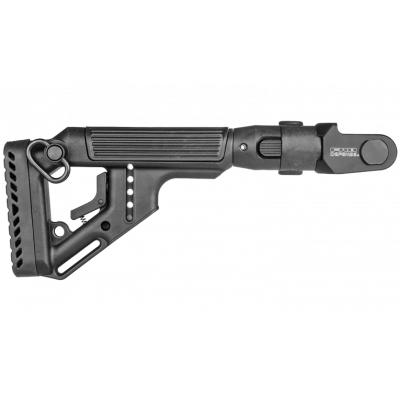 Приклад складаний FAB, для для АКМС (складаний вниз), регульована щока, чорний