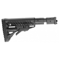 Приклад телескопічний FAB для VZ.58, з амортизатором, полімер, чорний