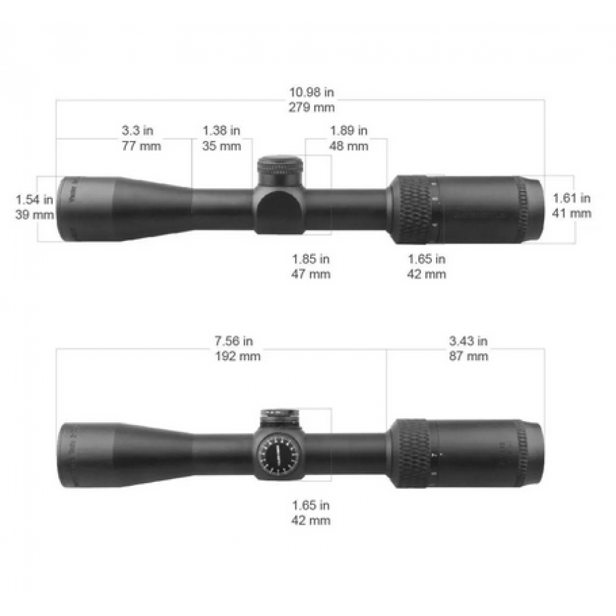 Приціл оптичний Vector Optics Matiz 2-7x32 (25,4 мм) SFP